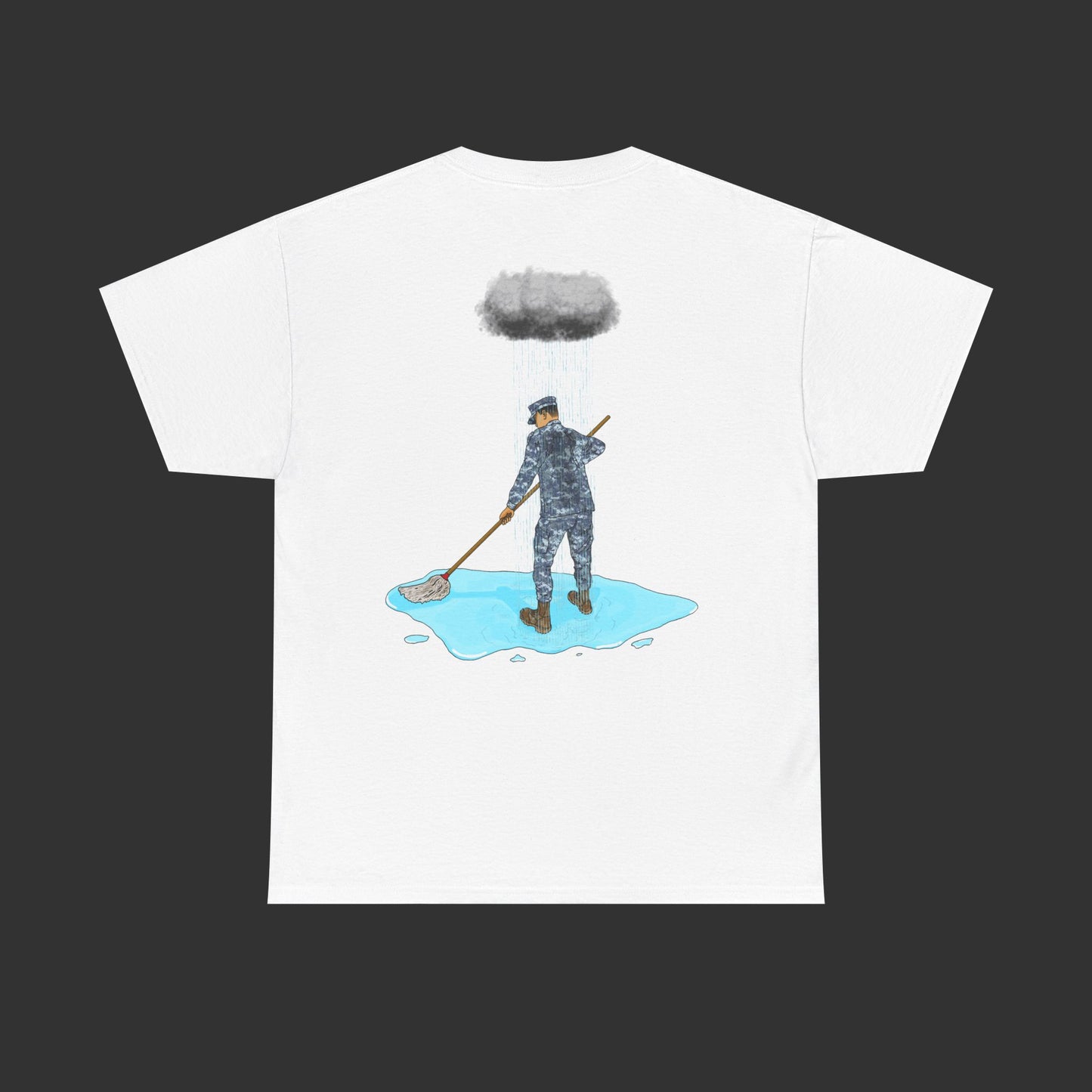Moppin' In The Rain (Back) BB Shirt