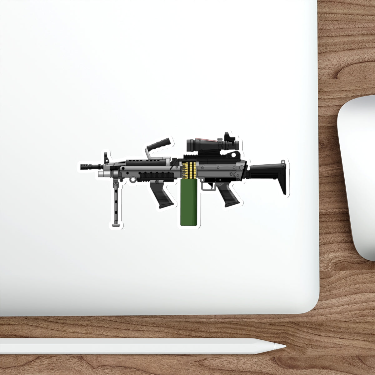 Sticker Series - Pew -  M249 SAW