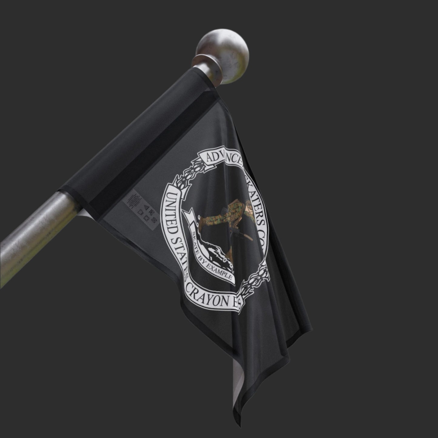 Advanced Sk8rs Course WD Flag