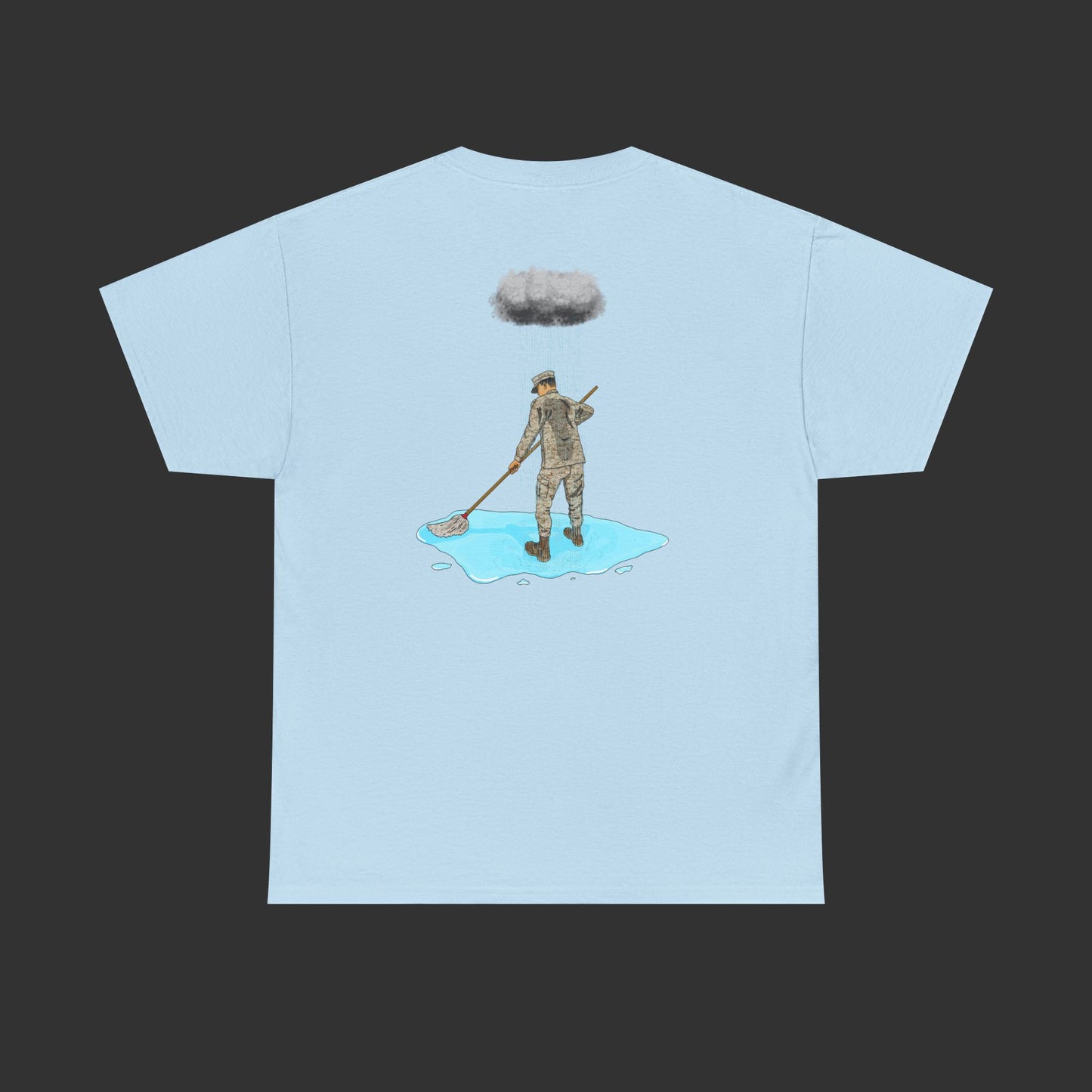 Moppin' In The Rain (Back) DS Shirt