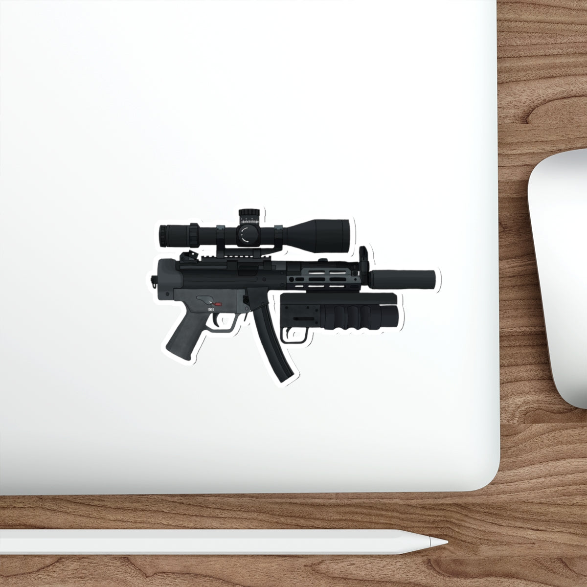 Sticker Series - Pew - Cursed SMG
