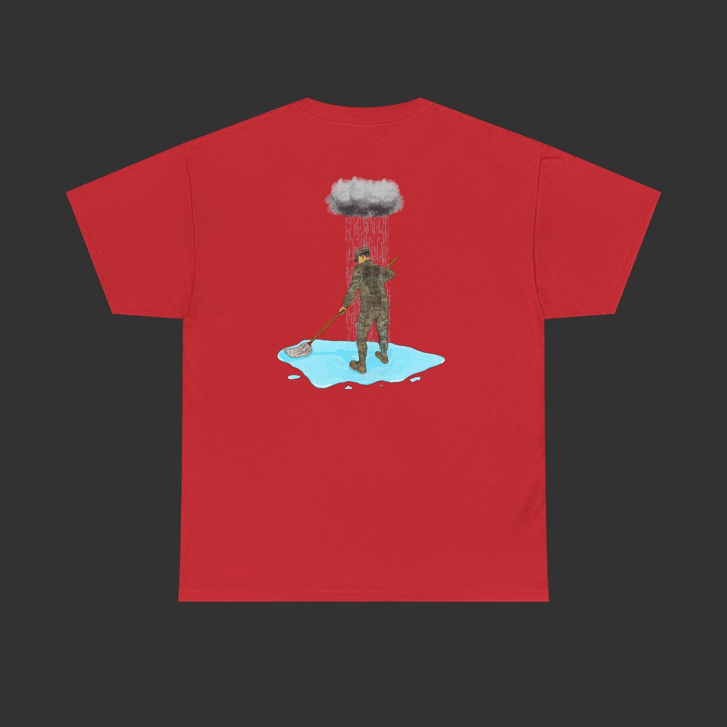Moppin' In The Rain (Back) MC Shirt