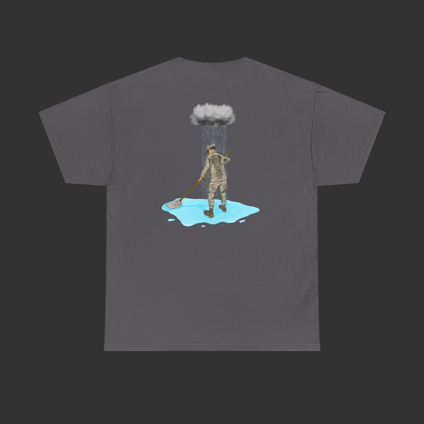 Moppin' In The Rain (Back) DS Shirt