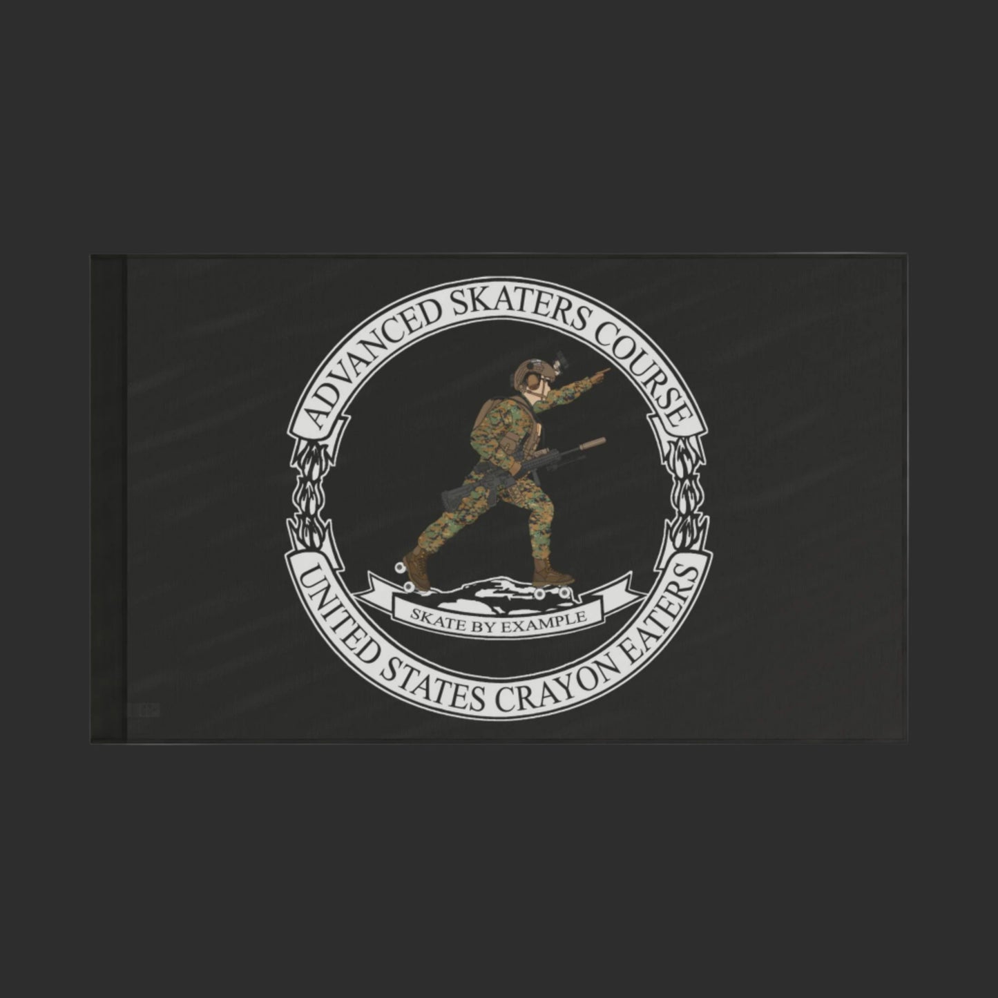 Advanced Sk8rs Course WD Flag