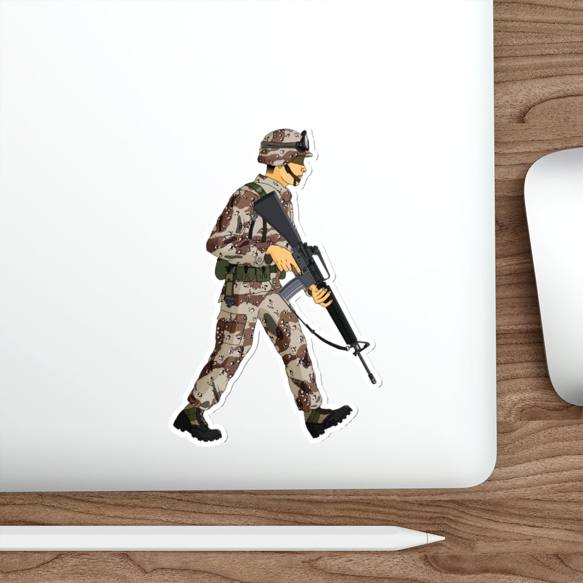 Sticker Series - Desert Storm Rifleman