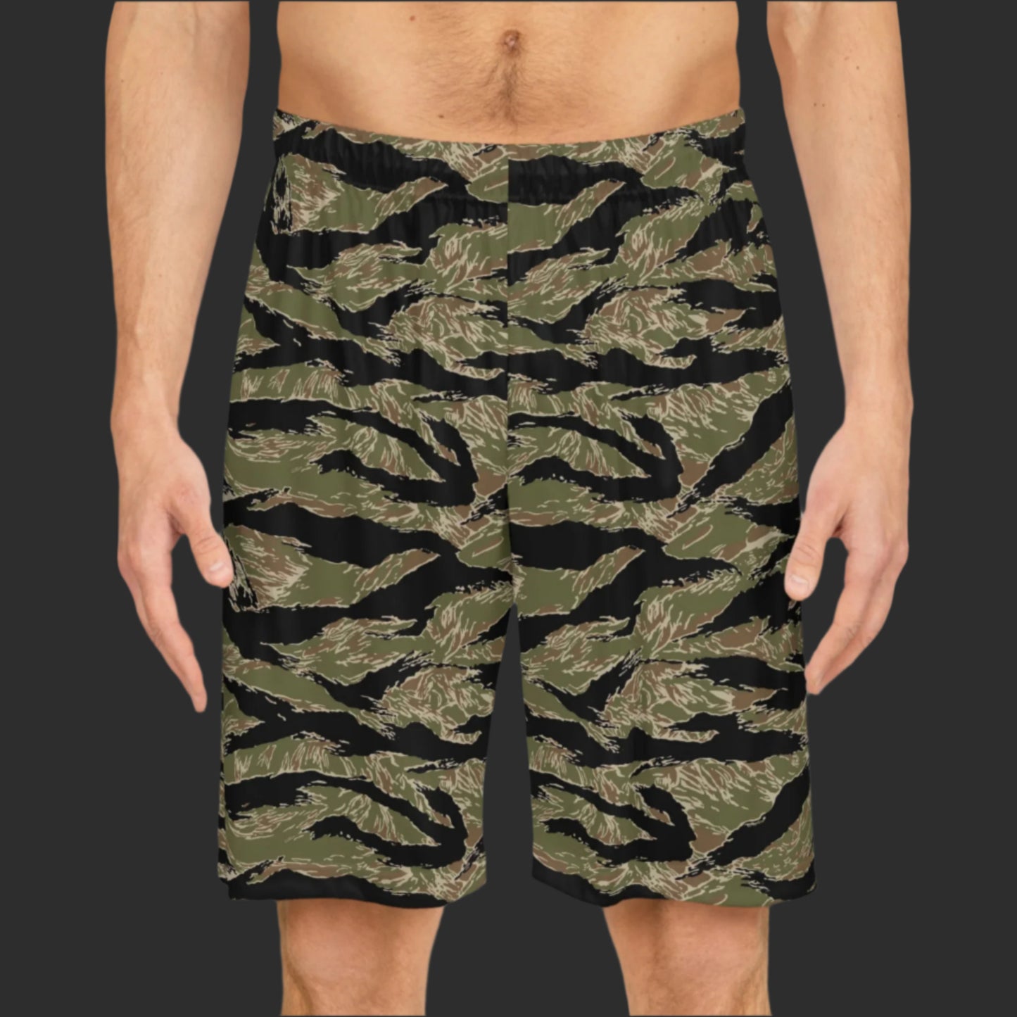 Tigerstripe Basketball Shorts