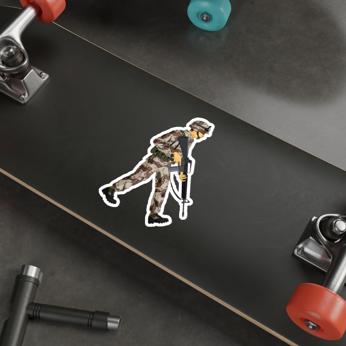 Sticker Series - Desert Storm Rifleman