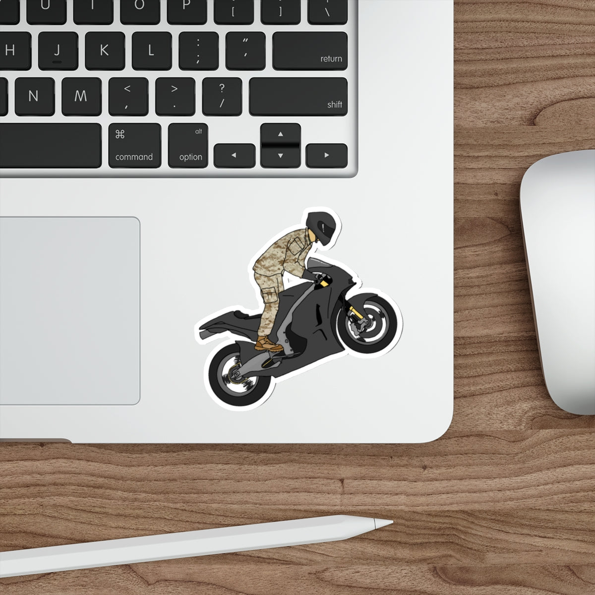 Sticker Series - Rider Wheelie DS