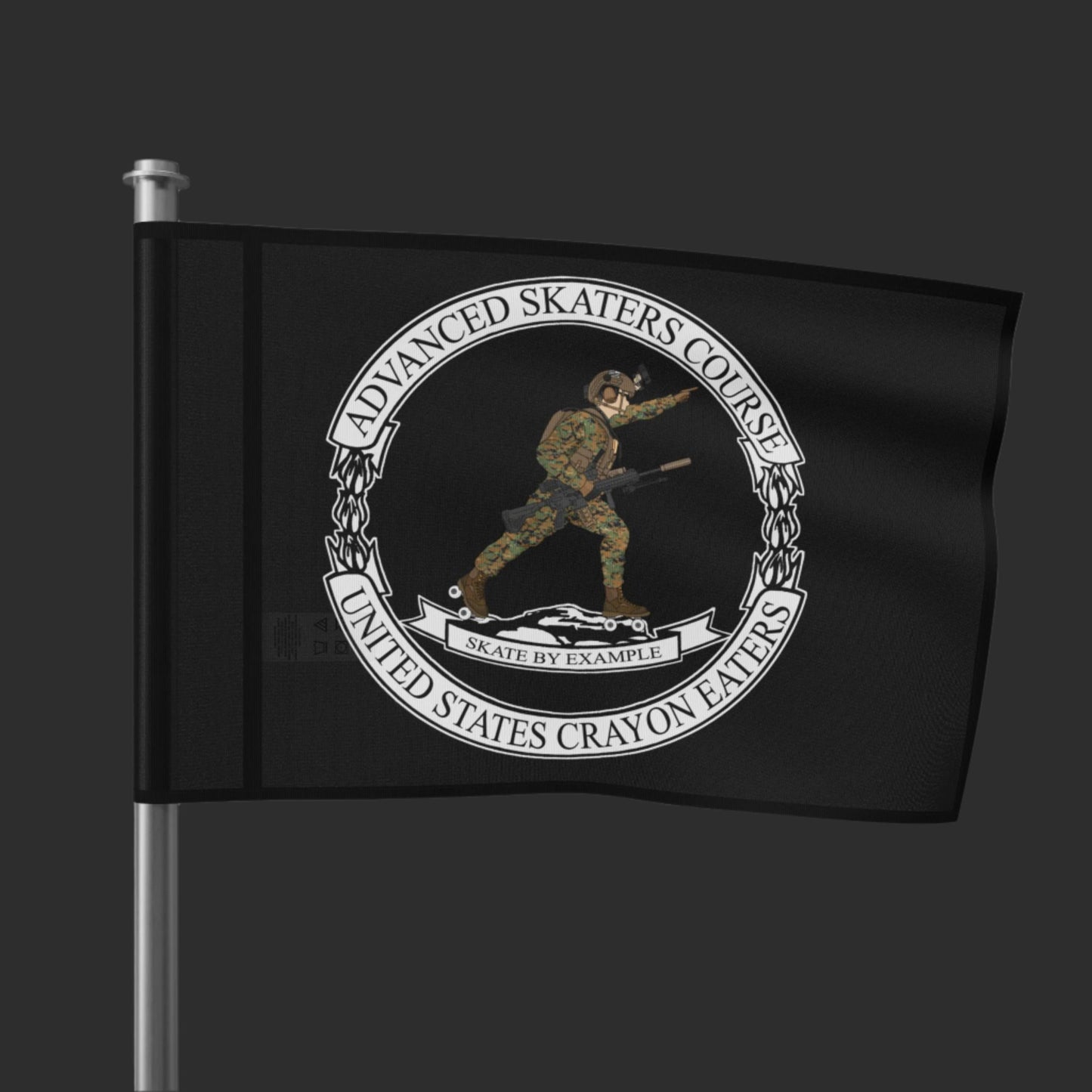 Advanced Sk8rs Course WD Flag