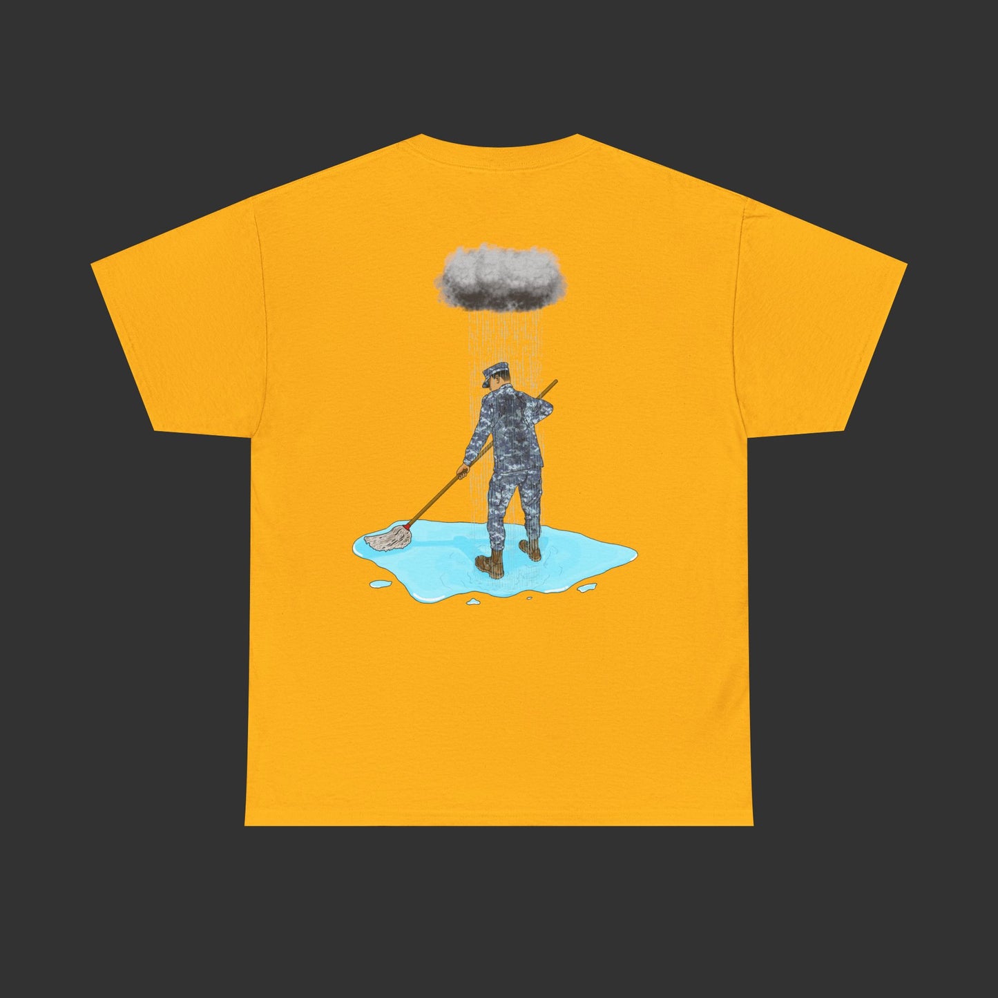 Moppin' In The Rain (Back) BB Shirt