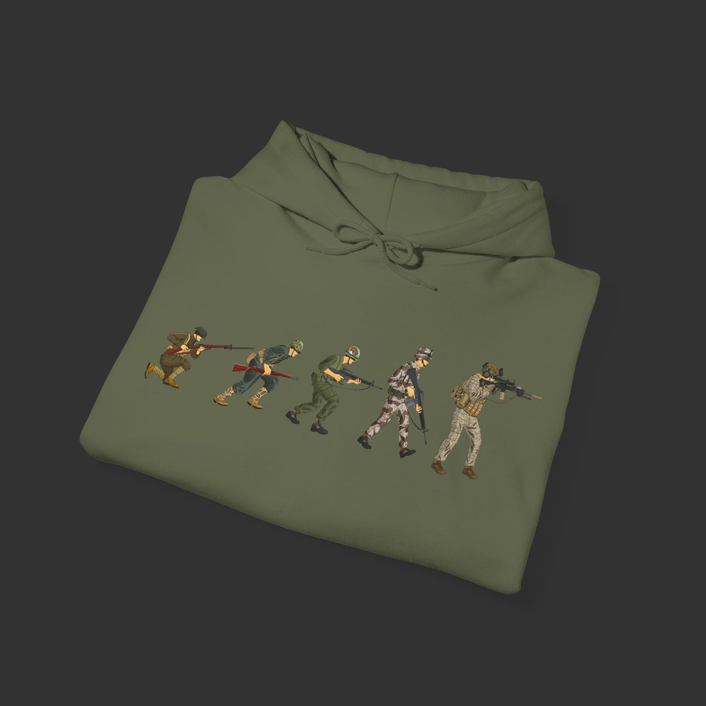 Rifleman Series - Evolution of Riflemen Hoodie