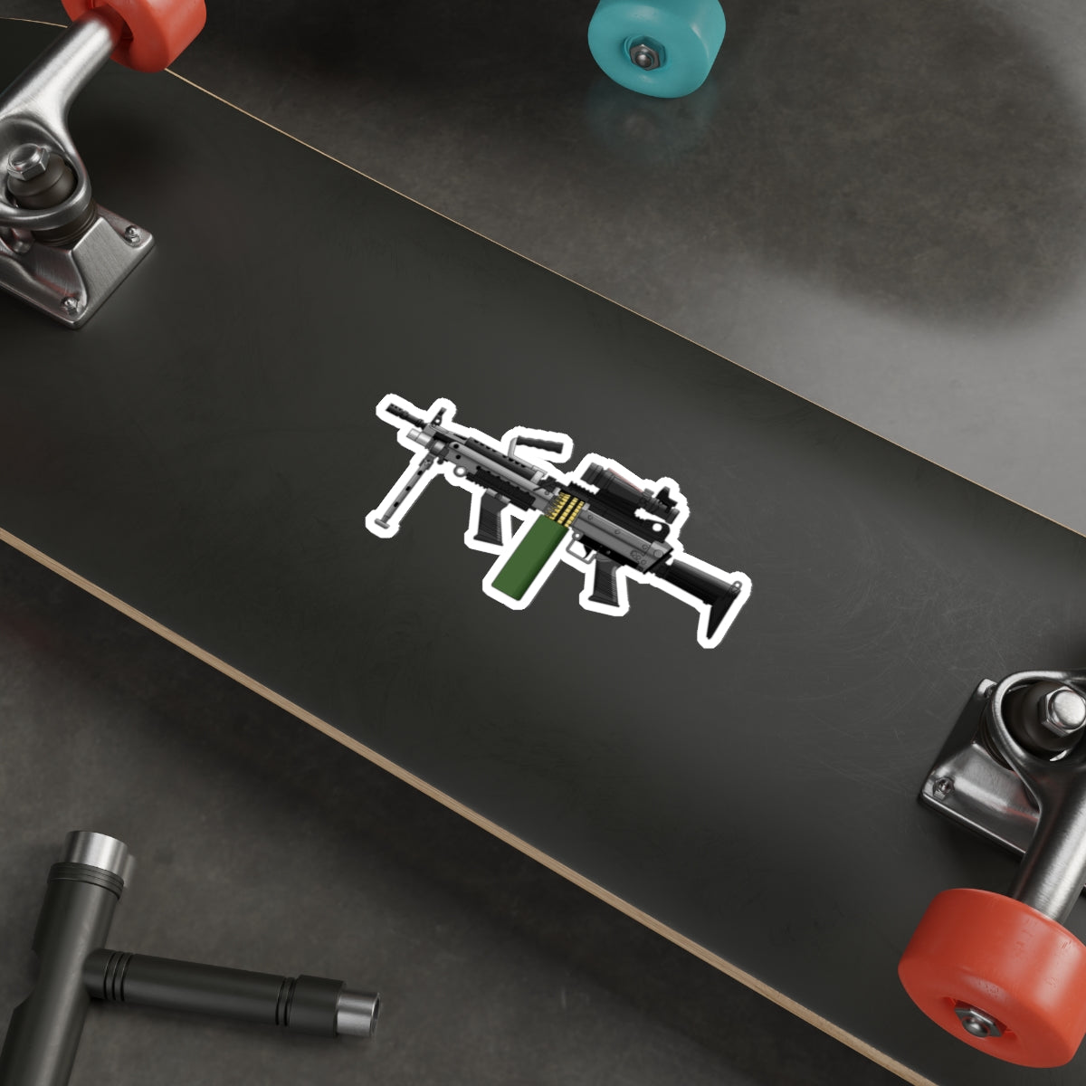 Sticker Series - Pew -  M249 SAW