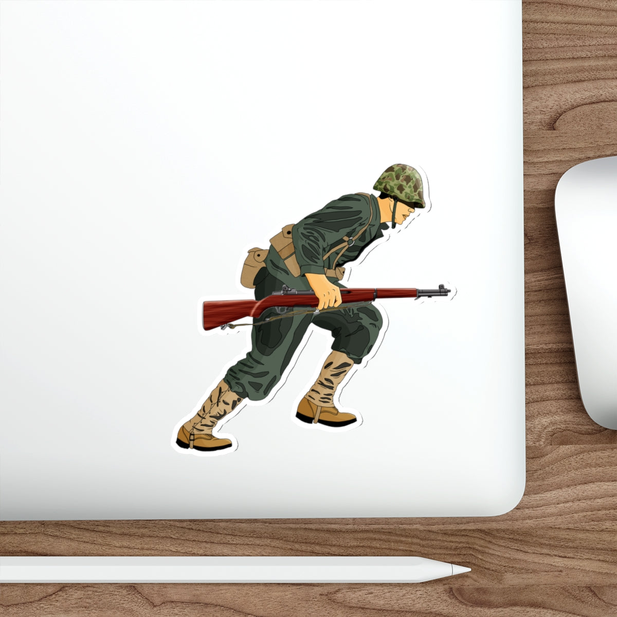 Sticker Series - WW2 Rifleman