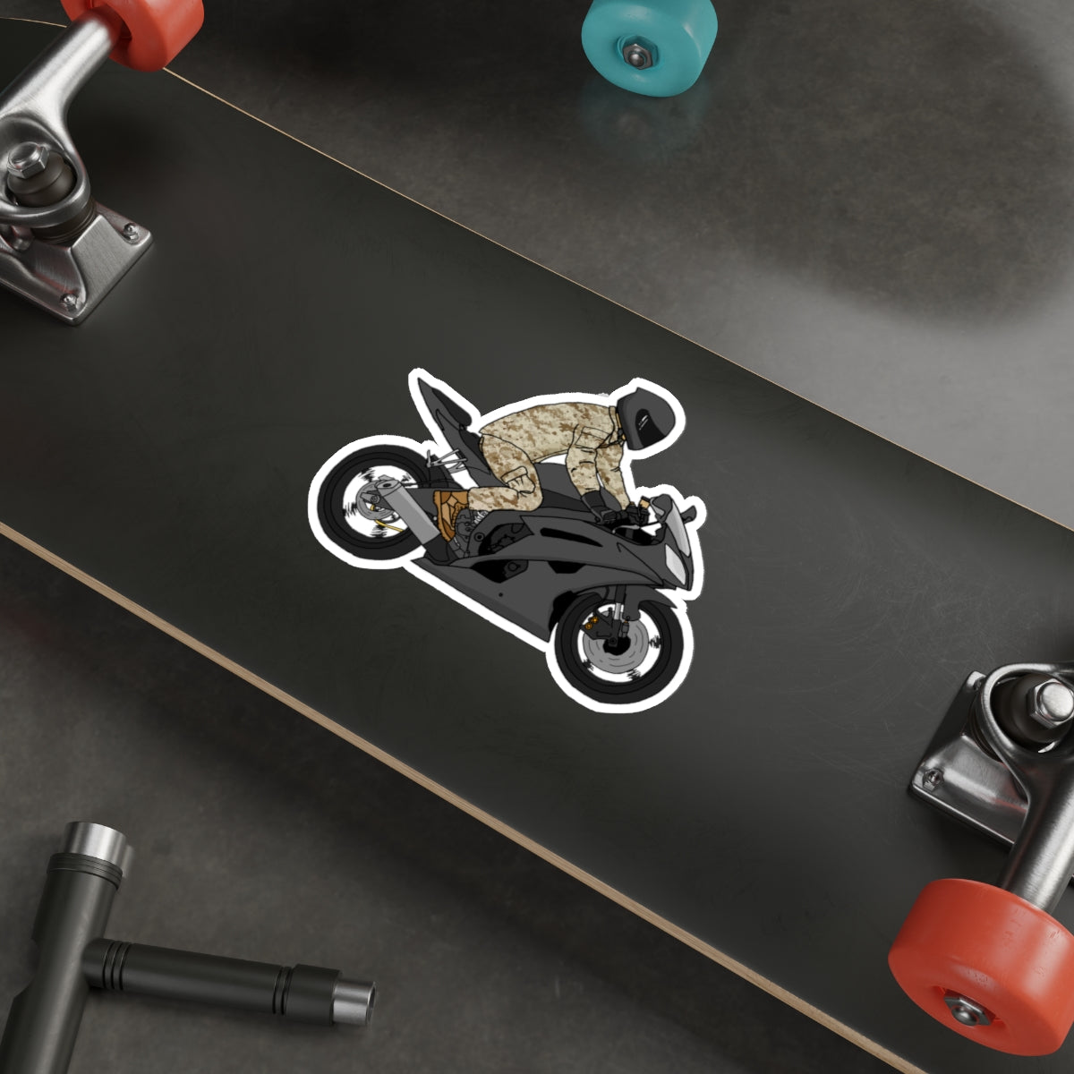 Sticker Series - Rider Cruising DS