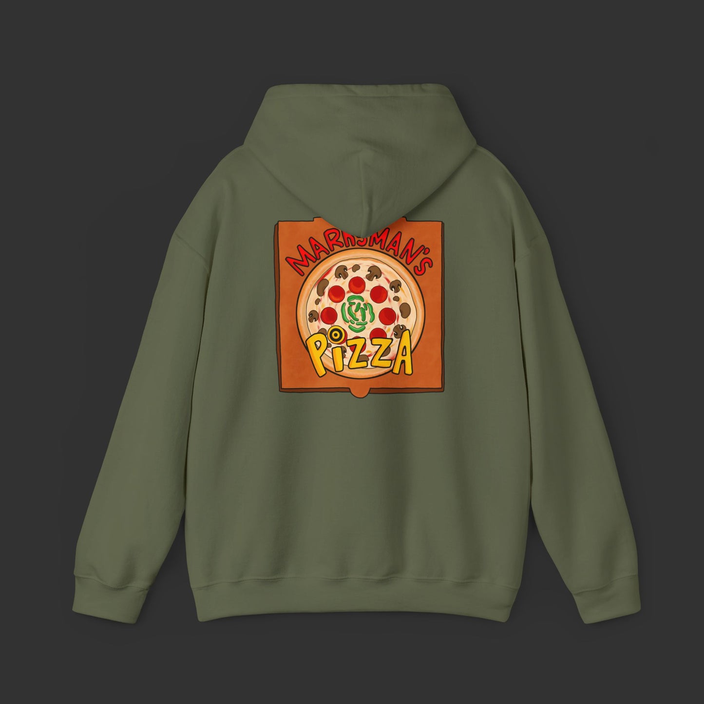 Pizza Series - Pizza Box Rifle Marksman Hoodie
