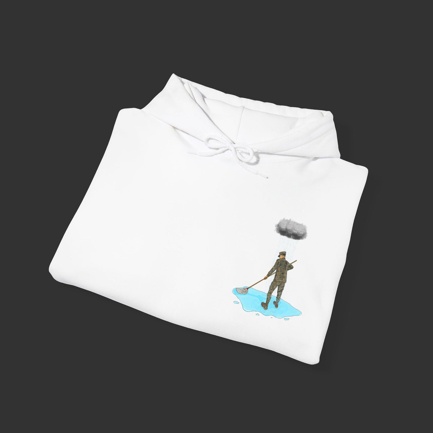 Moppin' In The Rain WD Hoodie