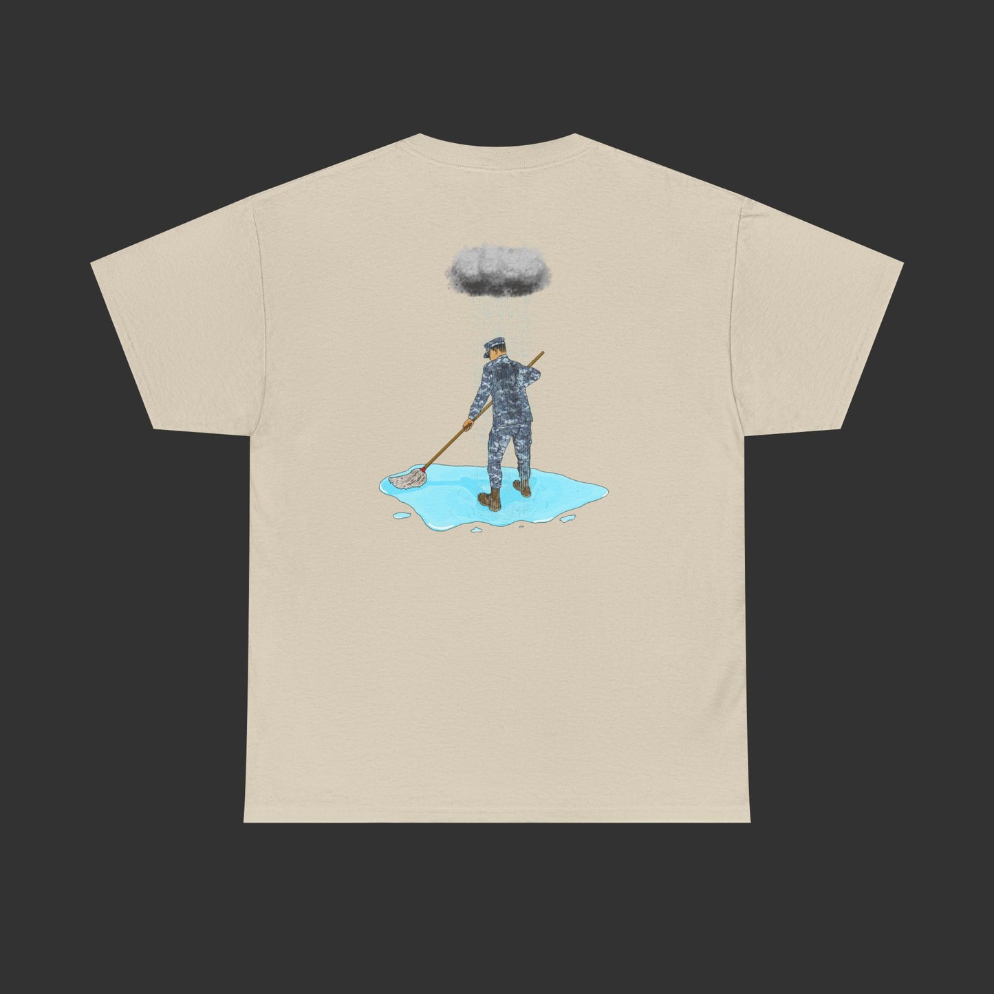 Moppin' In The Rain (Back) BB Shirt