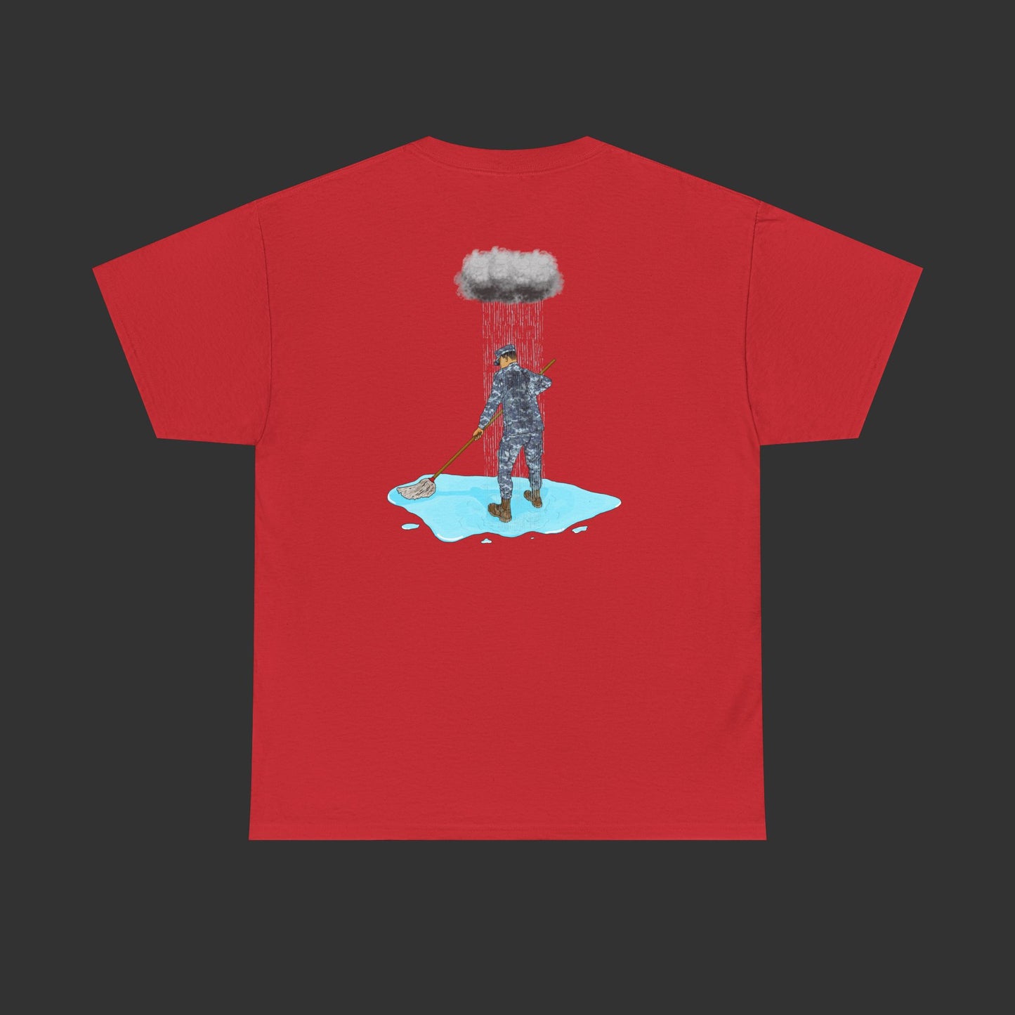Moppin' In The Rain (Back) BB Shirt