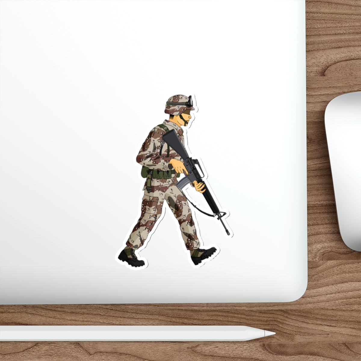 Sticker Series - Desert Storm Rifleman