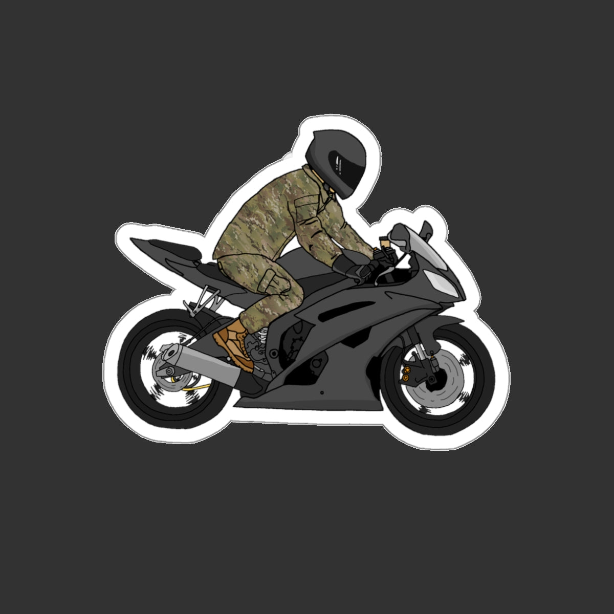 Sticker Series - Rider Cruising MC