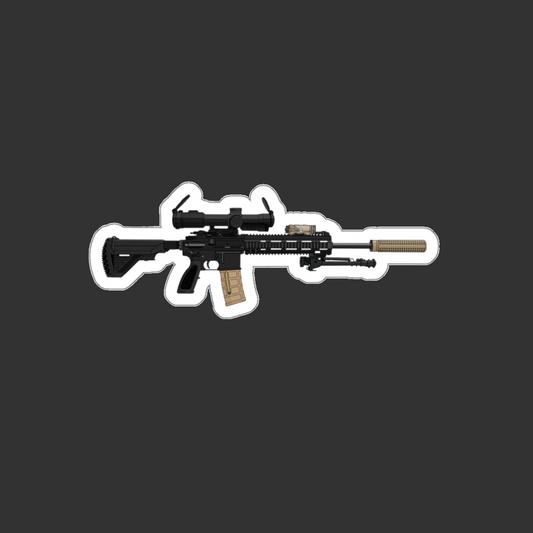 Sticker Series - Pew -  M27 IAR Suppressed