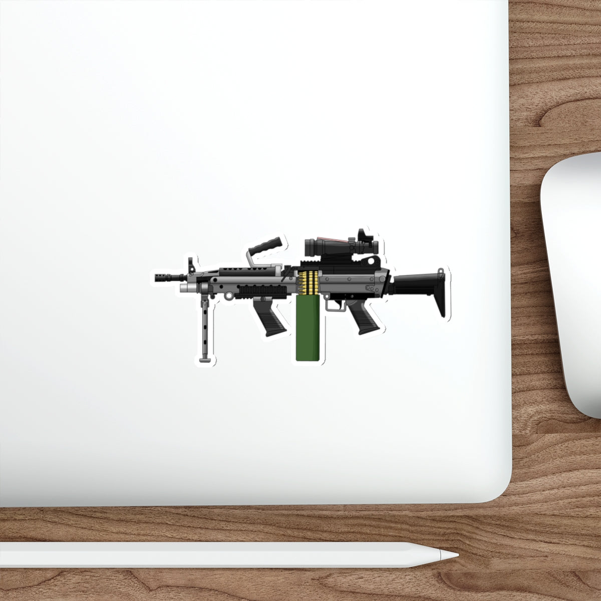 Sticker Series - Pew -  M249 SAW