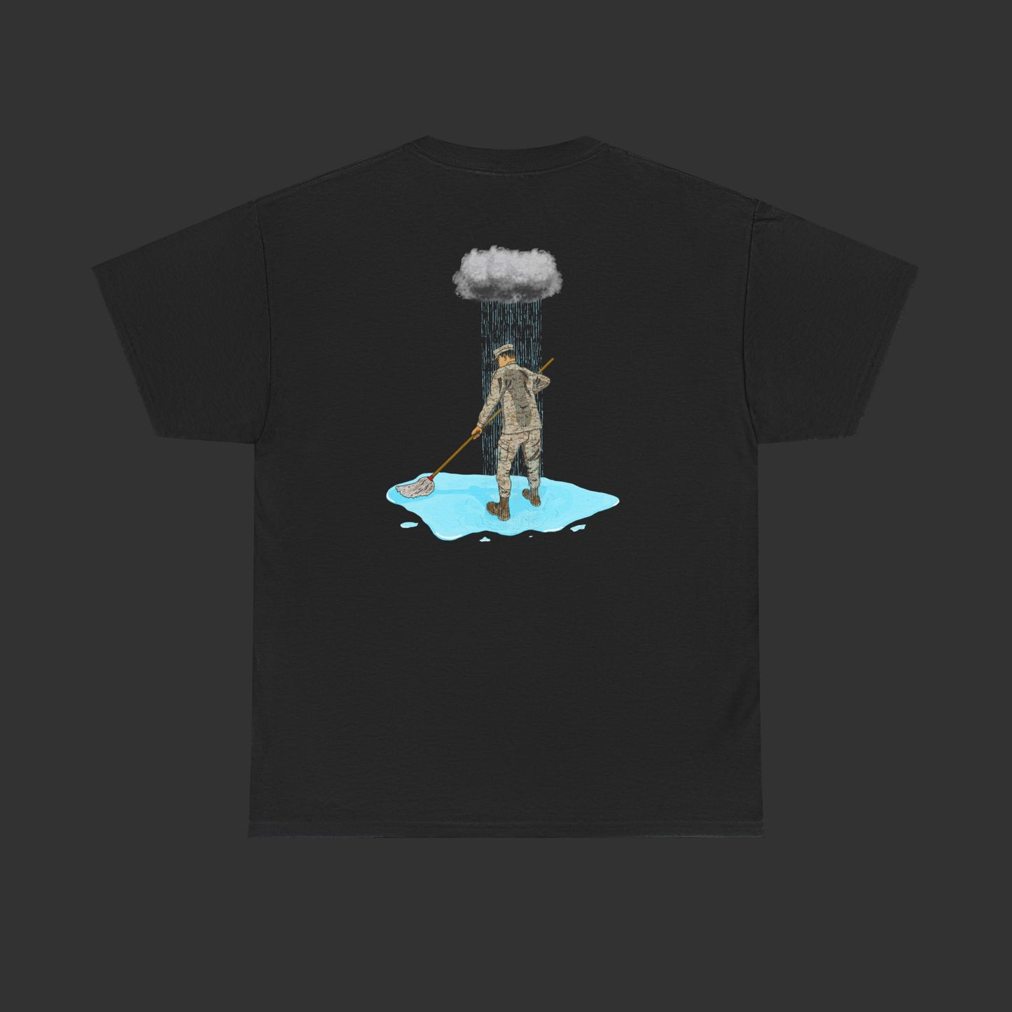 Moppin' In The Rain (Back) DS Shirt