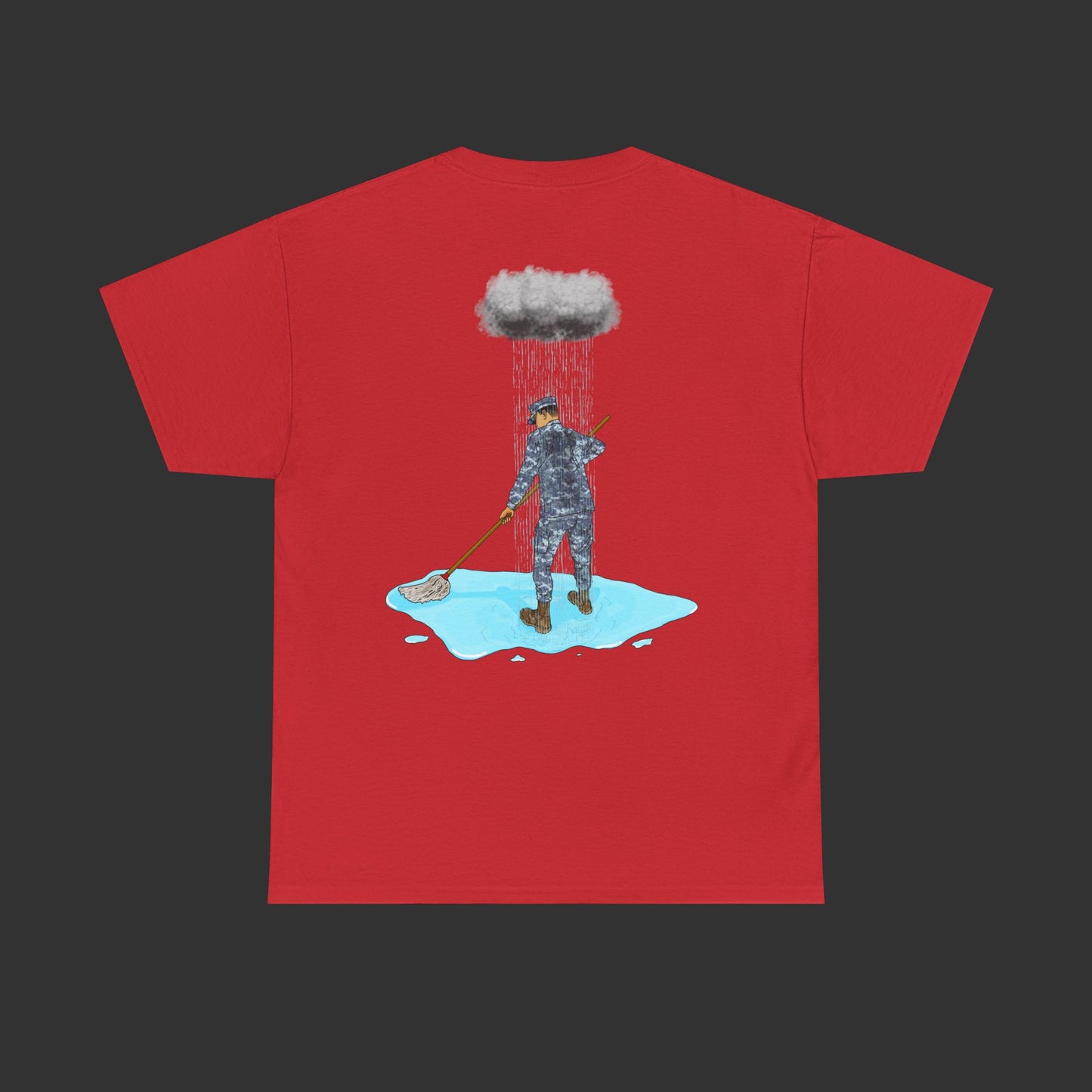 Moppin' In The Rain (Back) BB Shirt