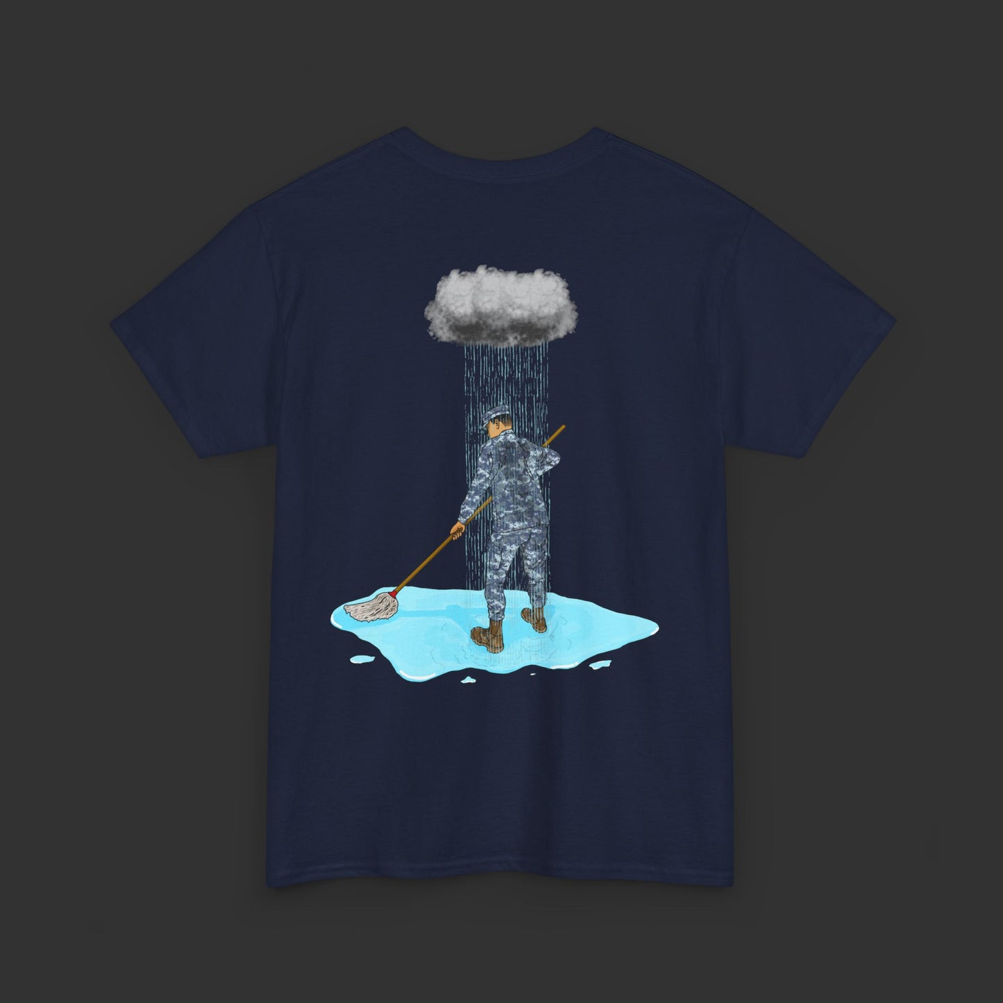 Moppin' In The Rain (Back) BB Shirt