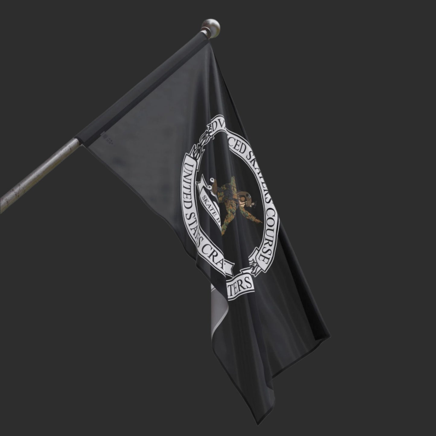 Advanced Sk8rs Course WD Flag