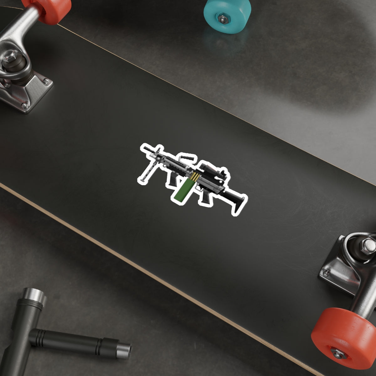 Sticker Series - Pew -  M249 SAW