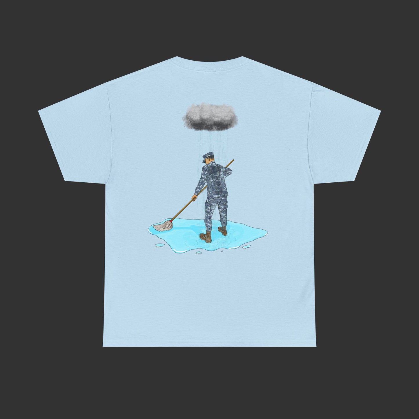 Moppin' In The Rain (Back) BB Shirt