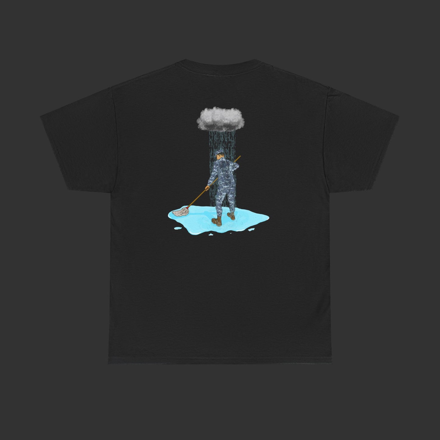 Moppin' In The Rain (Back) BB Shirt