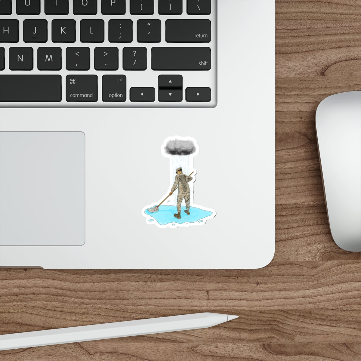 Sticker Series - Moppin' In The Rain DS