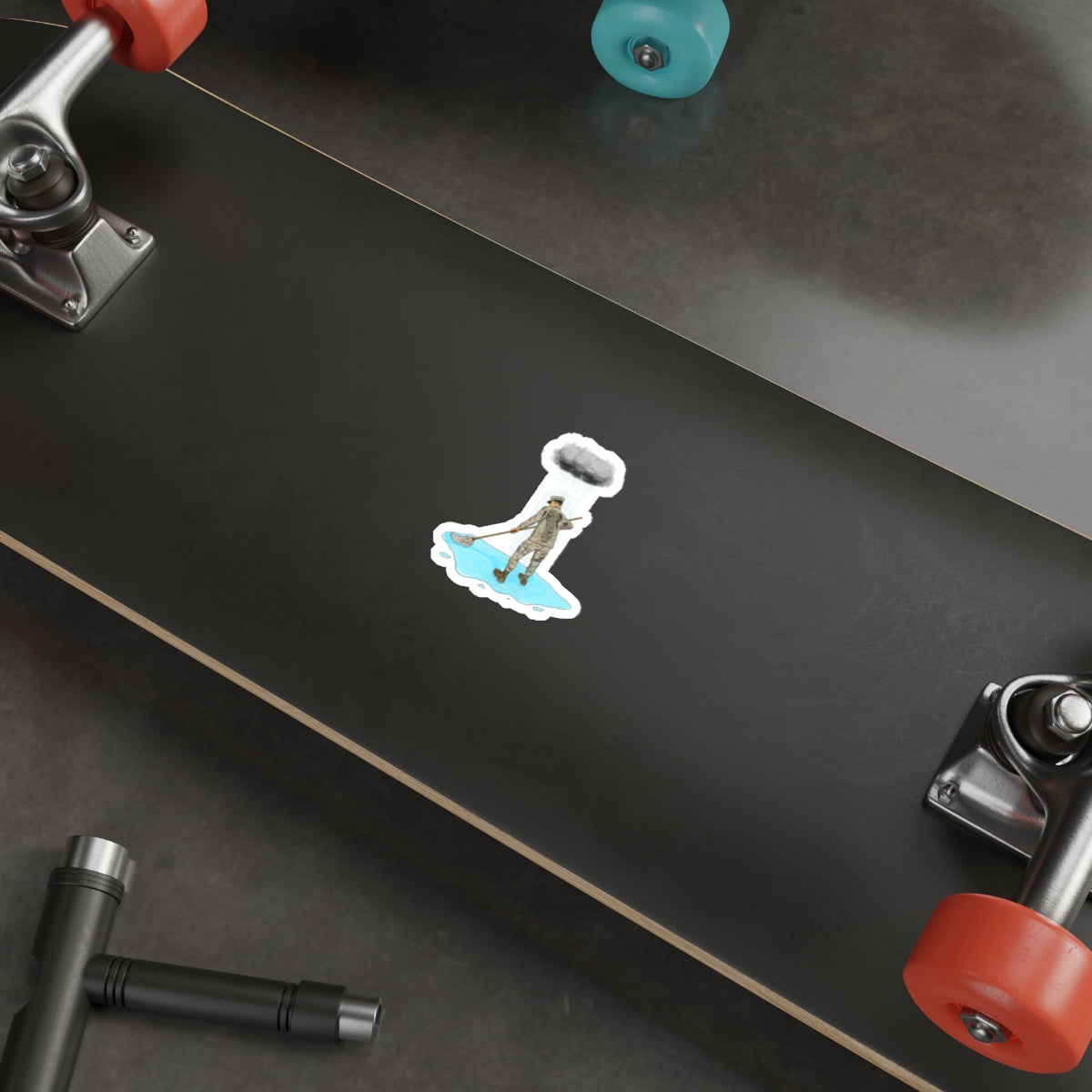Sticker Series - Moppin' In The Rain DS