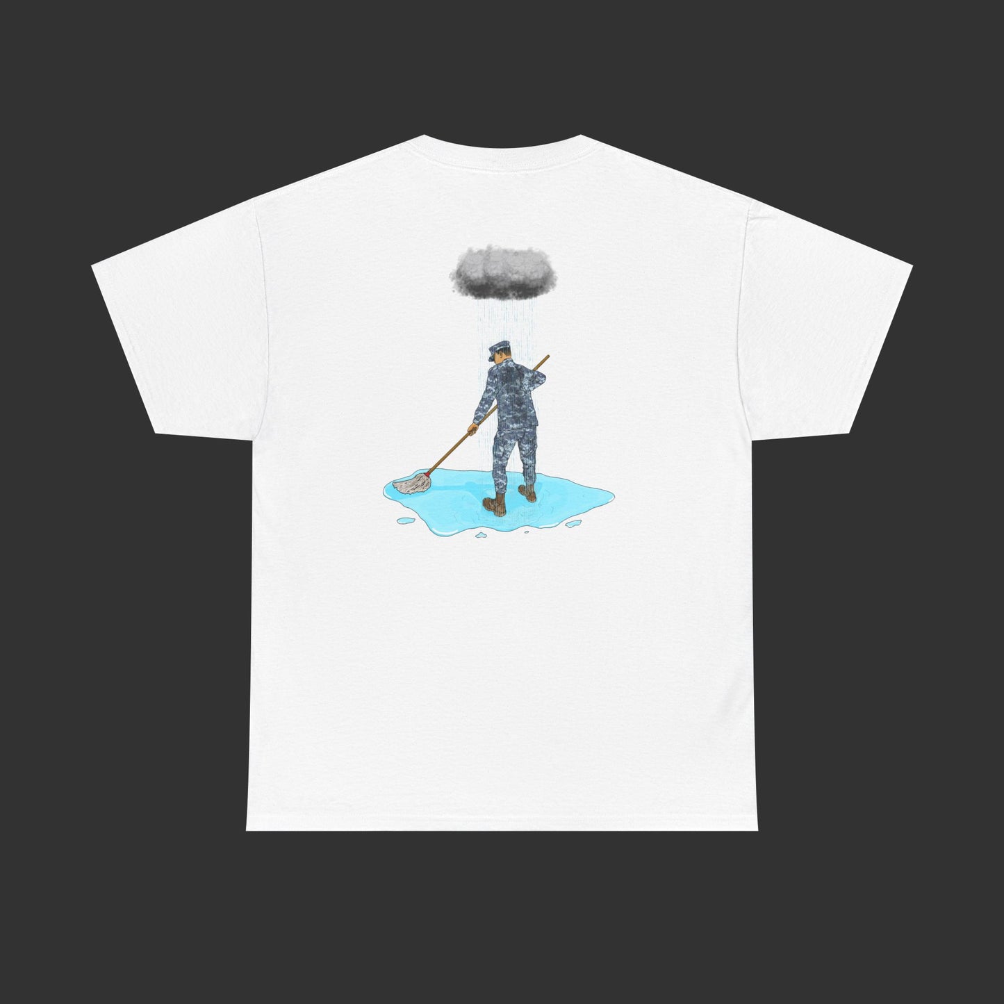 Moppin' In The Rain (Back) BB Shirt