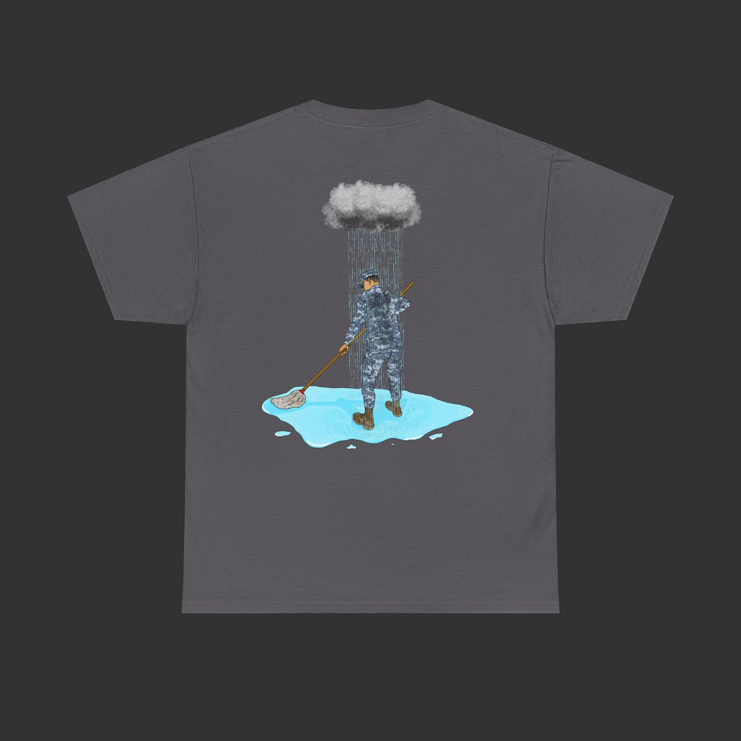 Moppin' In The Rain (Back) BB Shirt
