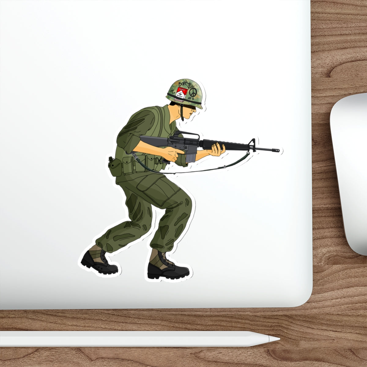 Sticker Series - Nam Rifleman