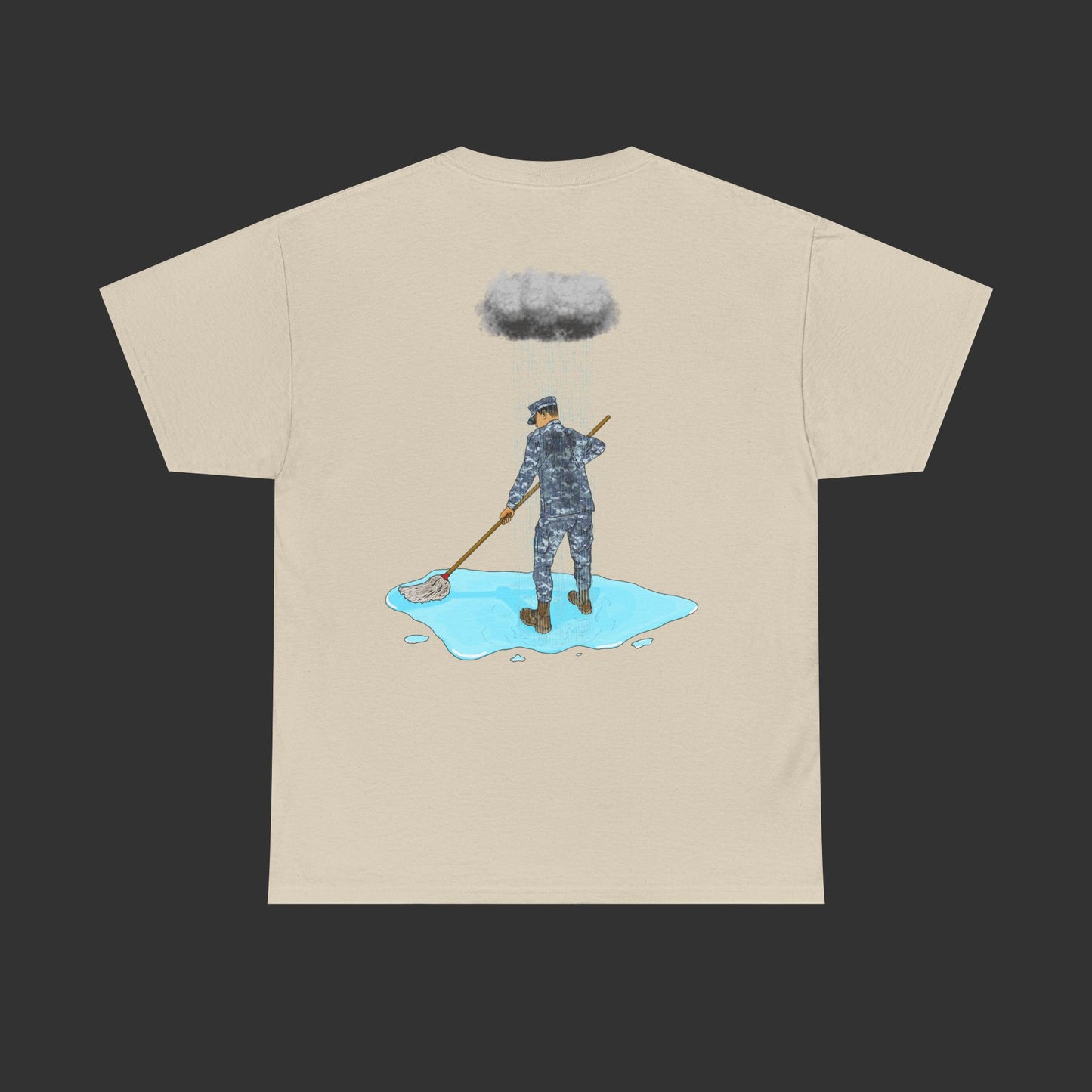 Moppin' In The Rain (Back) BB Shirt