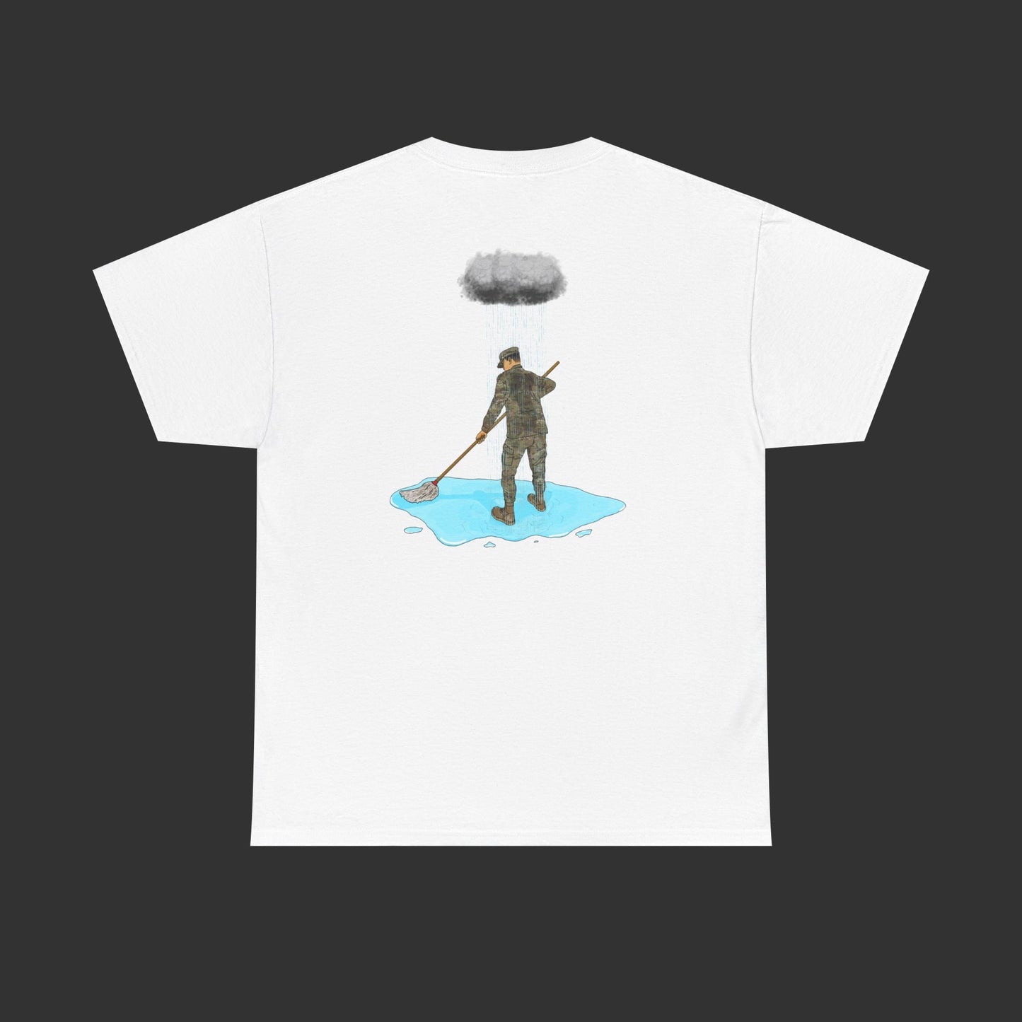 Moppin' In The Rain (Back) MC Shirt