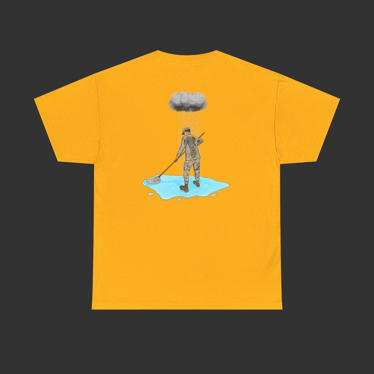 Moppin' In The Rain (Back) DS Shirt