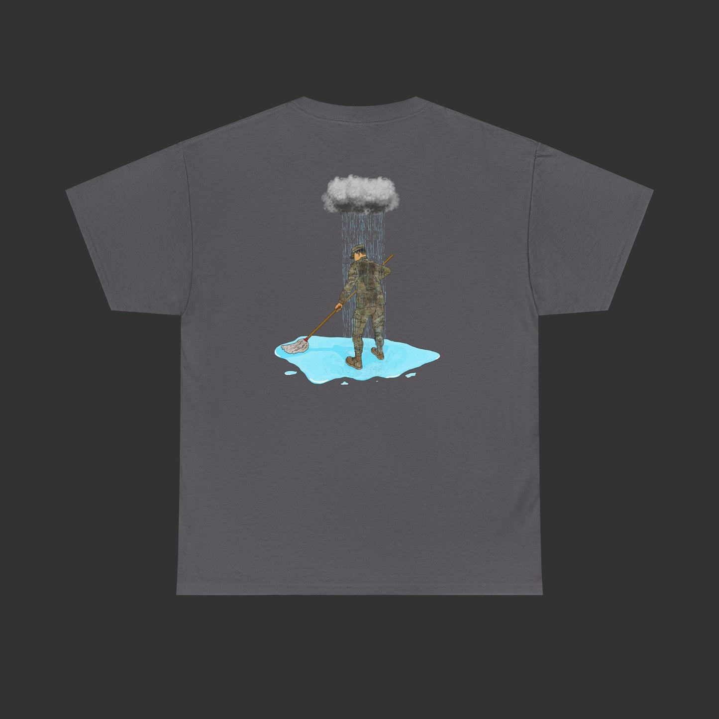 Moppin' In The Rain (Back) MC Shirt