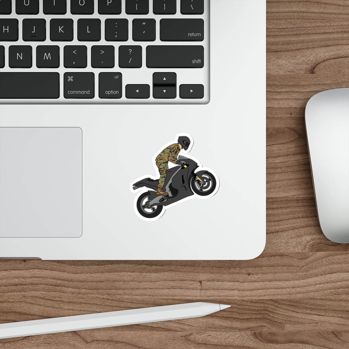 Sticker Series - Rider Wheelie WD