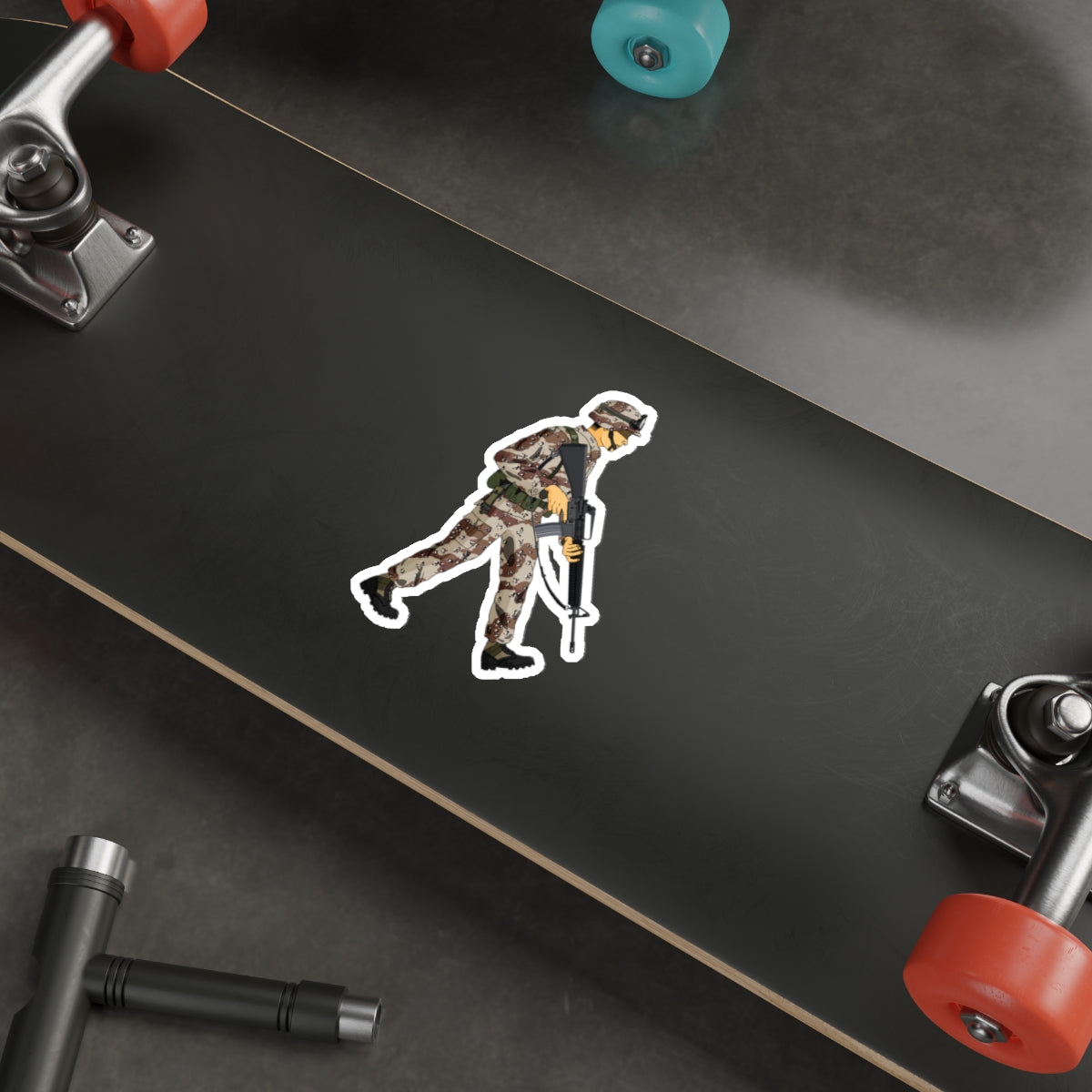 Sticker Series - Desert Storm Rifleman