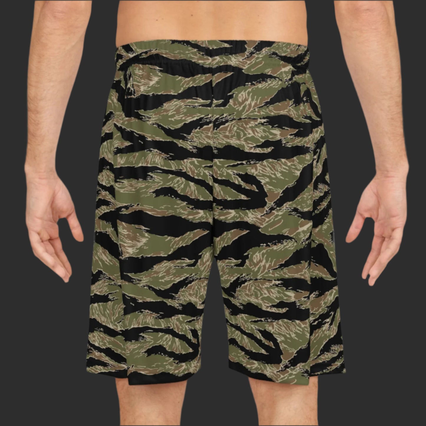Tigerstripe Basketball Shorts