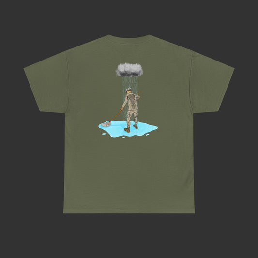 Moppin' In The Rain (Back) DS Shirt