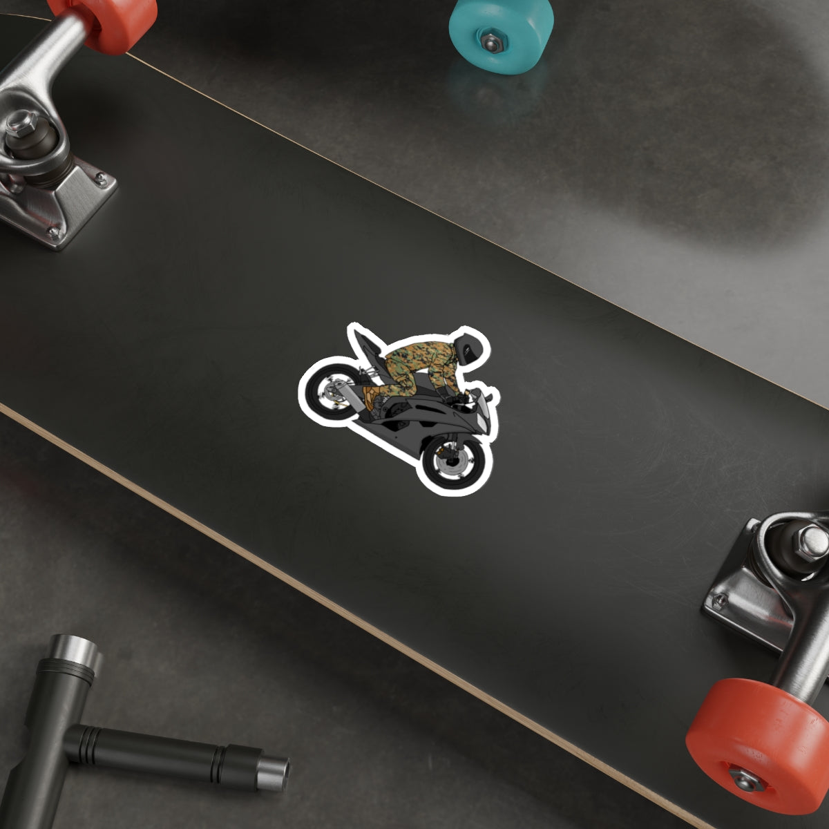 Sticker Series - Rider Cruising WD