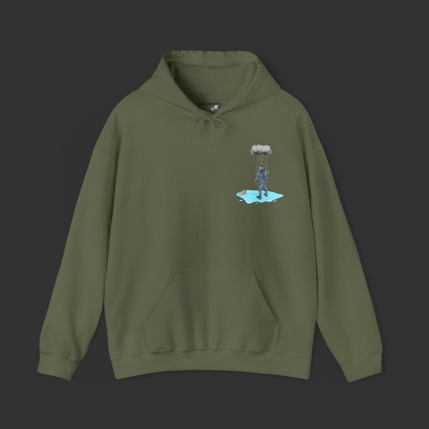 Moppin' In The Rain BB Hoodie