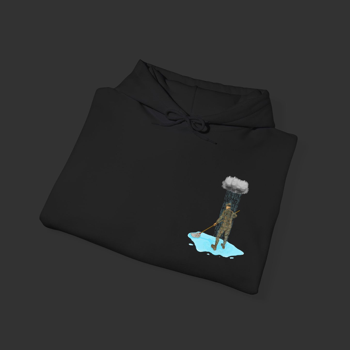 Moppin' In The Rain WD Hoodie