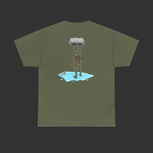 Moppin' In The Rain (Back) WD Shirt